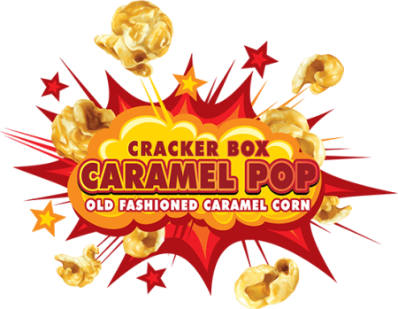 Cracker Box Caramel Pop Logo